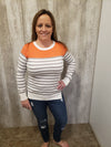 Ampersand Ave Striped Sweater