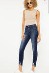 High Rise Ankle Skinnies